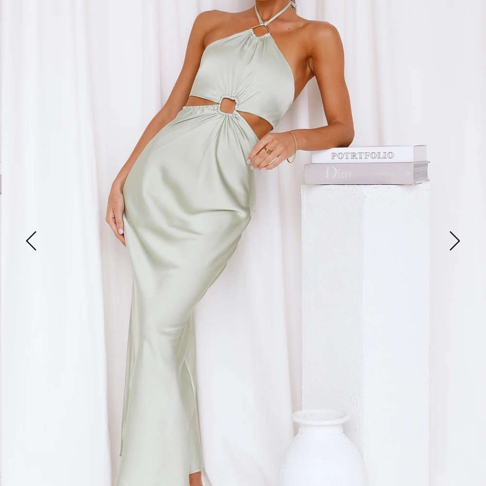 Hello Molly Green Maxi Dress